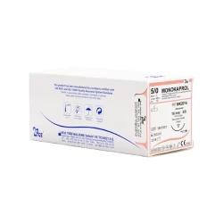 Monokaprol Mk2014 16 Mm 3/8 Aşağı Keskin 5/0 75 Cm Sütur 12 Adet