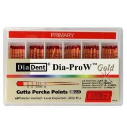 Diadent Dia-Pro W Gold Gutta Percha Points