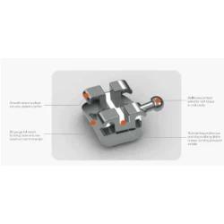 Mini Metal Braket Roth 20'Li Set