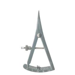 Castrovıjero Calıpers Curved Long Diş Kaliperleri