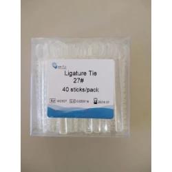 Ligatür Lastiği 40Lı Şeffaf