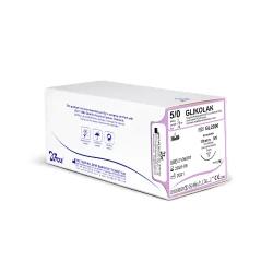 Glikolak Gl2206 19 Mm 3/8 Aşağı Keskin  5/0 75 Cm Sütur 12 Adet
