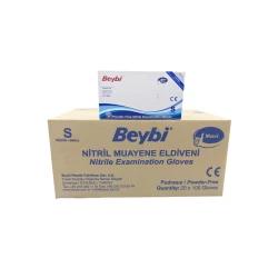 Pudrasız Mavi Nitril Eldiven 20 Paket