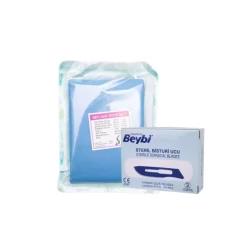 25 Adet Dispowrap İmplant Örtü Seti Cerrahi + Beybi Steril Bistüri Ucu No:11 Hediye!