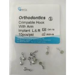 Crimpable Hook With Arm 10'Lu Paket