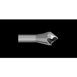 Kemik Çipi Çıkarıcı 9126 204-Ra/Right-Angle /Anguldurva