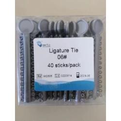 Ligatür Lastiği 40Lı Gri