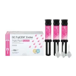 Dental FujiCEM Evolve Automix Cam İyonomer Siman 3'Lü