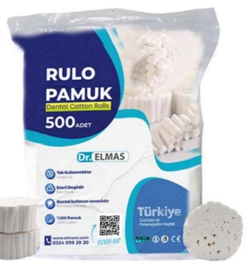 Dr. Elmas Rulo Pamuk 500 Adet