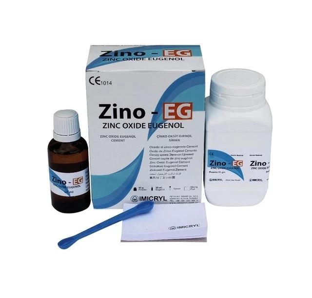 Imicryl Zino-Eg Çinko Oksit Ojenol Kaide Simanı 75 Gr Toz Ve 20 Ml Ojenol