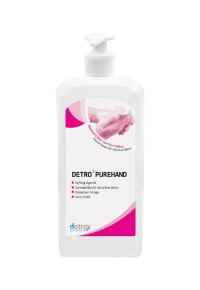 Detrox Detro Purehand Normal Ciltler İçin Sıvı Sabun 1 Lt.