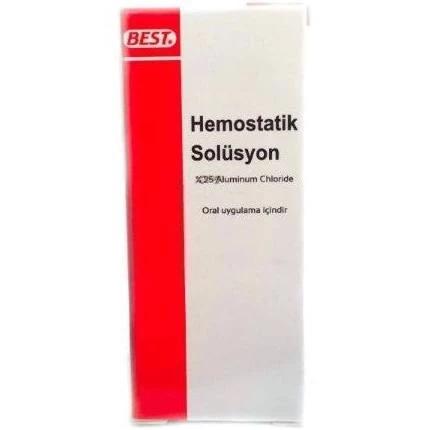 Best Hemostatik Solüsyon %25 Alüminyum Klorür 1 X 10 Cc