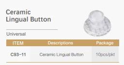 Biom Ceramic Button 10'Lu Paket