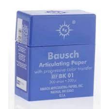 Bausch Artikülasyon Kağıdı Mavi